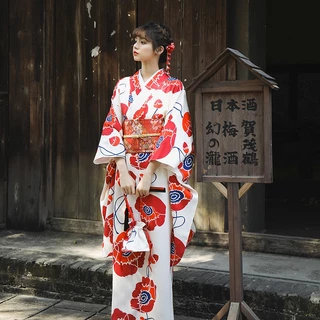 Kimono /yutakta nữ dáng tay dài (oder )