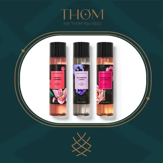 BLACKBERRY AND BASIL | PINK LILY AND BAMBOO | WHIPPED ROSE AND VANILLA Xịt Thơm Toàn Thân Bath & Body Works Body Mist