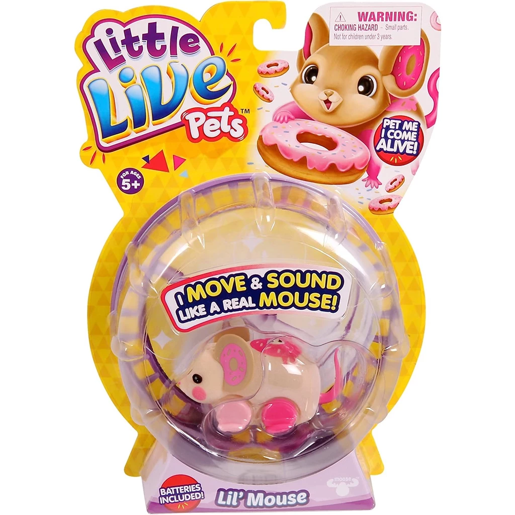 Little Live Pets Lil' Mouse - Bronut Chuột Lil 'S Sống Động - Bronut