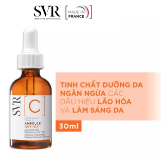 Tinh chất Vitamin C SVR [C] Ampoule Anti-Ox 20% Optimized VitC Serum sáng da và ngừa lão hóa 30ml