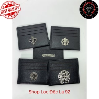 [Siêu Rẻ] Ví card, bỏ thẻ Chrome Heart da PU fullbox - Shop Lộc Độc Và Lạ 92