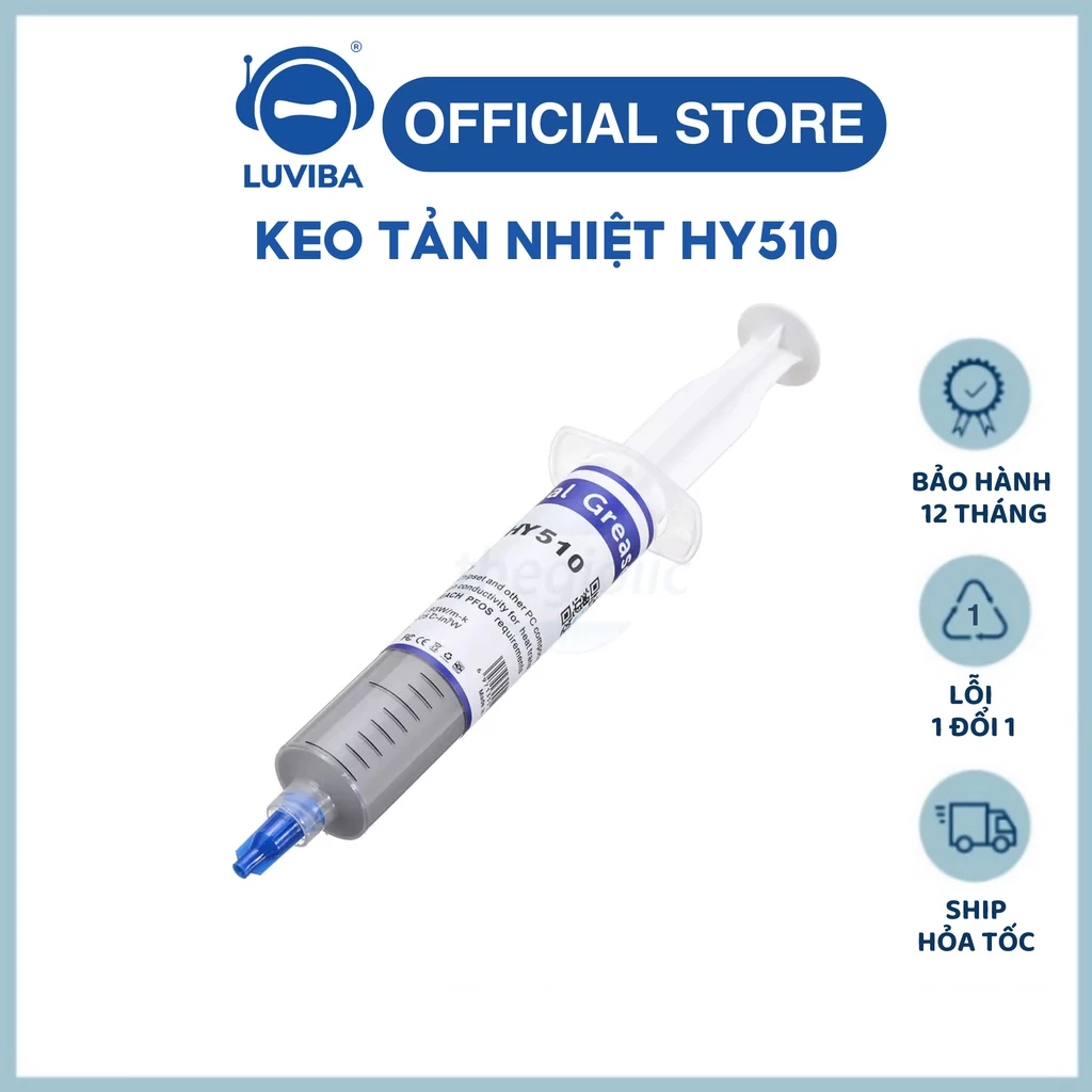 Keo tản nhiệt cpu laptop pc hy510 hm501 LUVIBA KT01