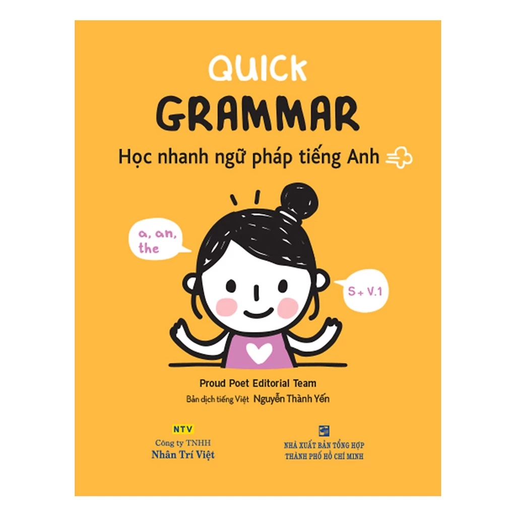 Sách - Quick Grammar – Học nhanh ngữ pháp tiếng Anh ( Nhân Trí Việt )