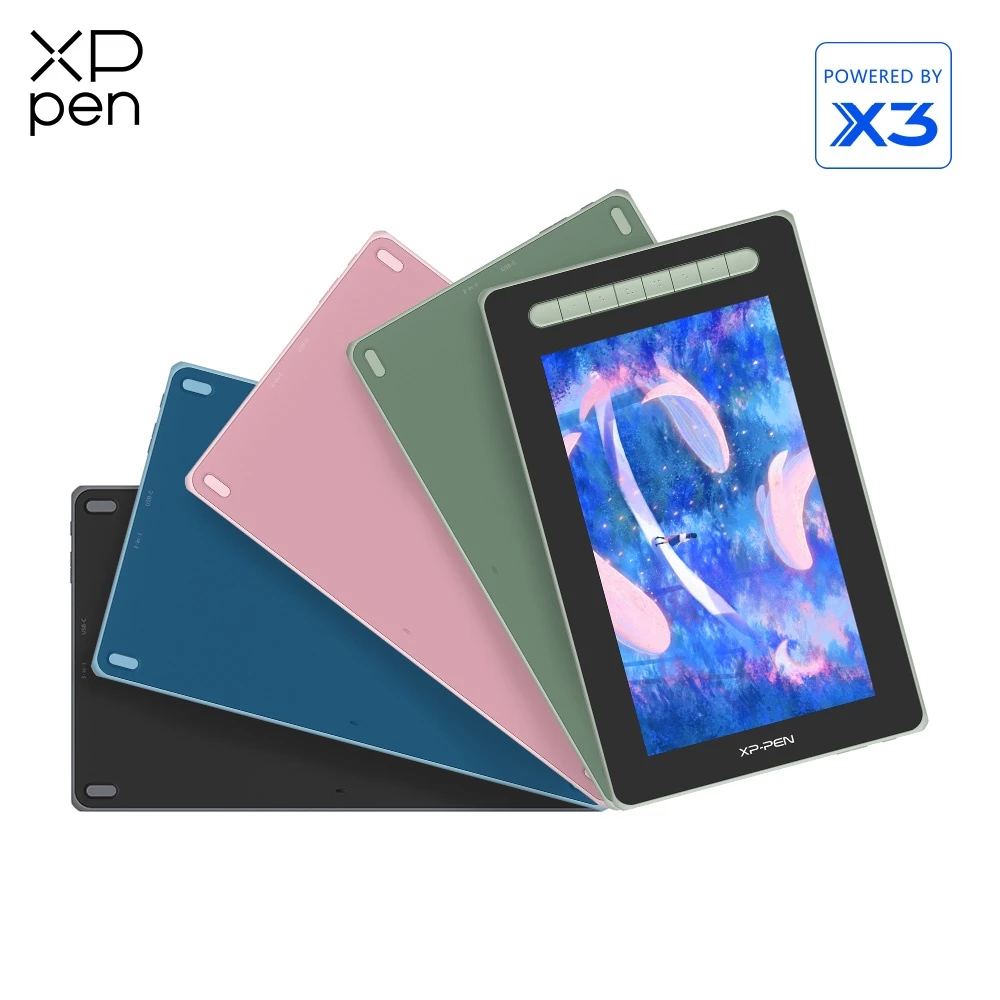 Bảng vẽ điện tử XPPen Artist 12 2nd với X3 bút Elite Bảng vẽ điện tử Công nghệ cán màng toàn phần