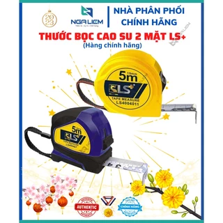 Thước bọc cao su 2 mặt LS+