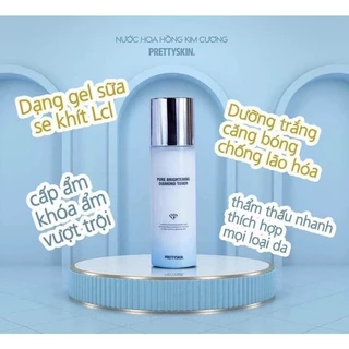 Toner kim cương Pretty Skin 150ml