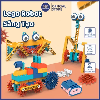 Đồ Chơi Lego Robot Kỹ Thuật Kèm Động Cơ Thông Minh Hulo Toys, Đồ Chơi Kỹ Thuật Lắp Ráp Sáng Tạo Cho Bé