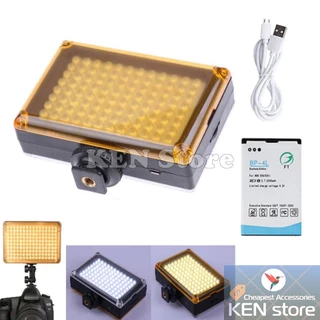 Đèn LED trợ sáng 96smd 5730 DSLR dùng cho máy chụp hình quay phim