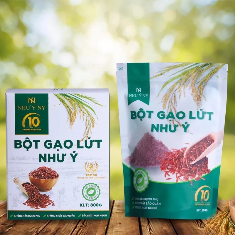 Bột gạo lứt Như Ý 800g tác dụng giảm cân, lợi sữa giúp cơ thể nhẹ nhàng jd01