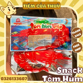 5 Gói Snack Tôm Hùm Biển Ba Anh Em Food, Snack Cay Xé, ăn vặt tuổi thơ