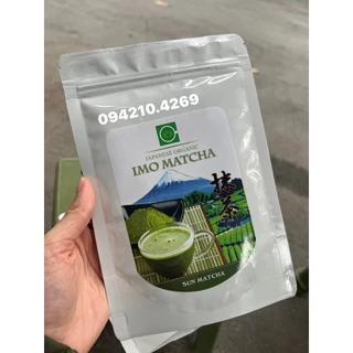 Bột Matcha/ Bột Trà Xanh Nguyên chất IMO Matcha Nhật Bản (hiệu Sun) gói 100g - Tổng kho Nguyên liệu