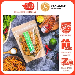 Khô Gà Cay Lá Chanh LangFarm Túi 125G