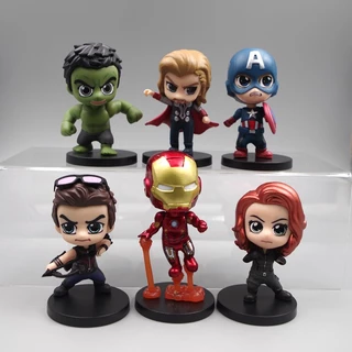 Lẻ 6 mô hình nhân vật Avenger Marvel - Biệt đội siêu anh hùng size 7.5~9cm - Mẫu 8