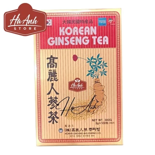 Trà Sâm Hàn Quốc Korean Ginseng Tea hộp 100 Gói x 3g