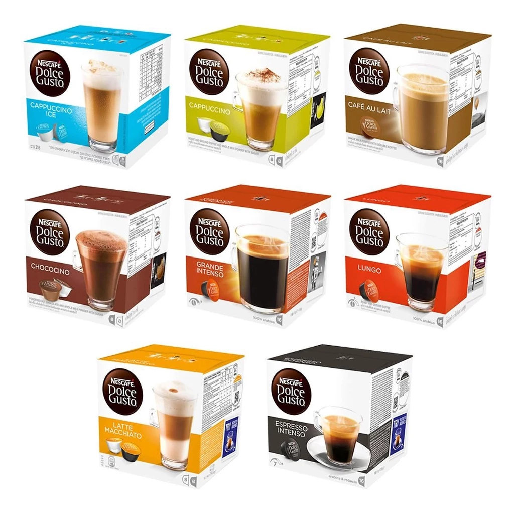 Combo Hỗn Hợp 16 Viên Nén Nescafe Dolce Gusto Vị Ngẫu Nhiên