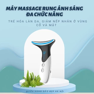 Máy Điện Di Tinh Chất Massage Nâng Cơ Tích Hợp Xung Điện EMS Giúp Làm Mờ Nép Nhăn Và Săn Chắc Da