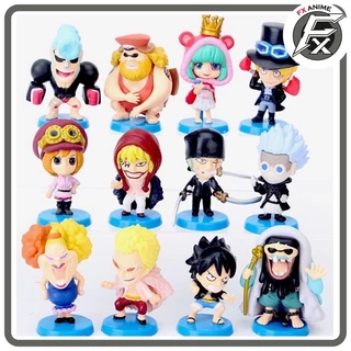 mô hình One Piece - mô hình One Piece chibi đế xanh (Có clip, ảnh thật) Fx Anime