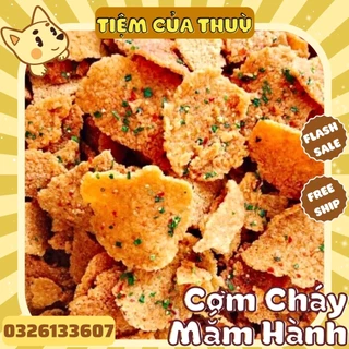 500g Cơm Cháy Mắm Hành Vỡ Loại Ngon, Cơm Cháy Chiên Mắm Hành Bể, Ít Vụn