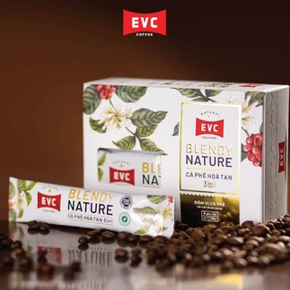 Cà Phê Hòa Tan  EVC Blendy Nature 3in1 - Gấp Đôi Vị Cà Phê (12 Gói X 16 Gram) Chính Hãng Date Mới