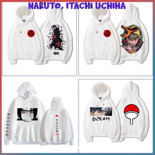 [ NHIỀU MẪU] Áo Hoodie Dài Tay Naruto, Itachi Uchiha Nam Nữ Đủ Size