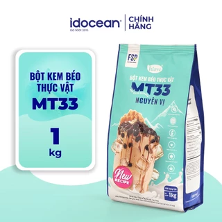 Bột Kem Béo Thực Vật MT33 LÚAVE 1kg (Bột Pha Trà Sữa, Béo Ngậy, Đậm Vị Trà, Phù Hợp Nhiều Loại Trà, Kết Hợp Với Cà Phê)