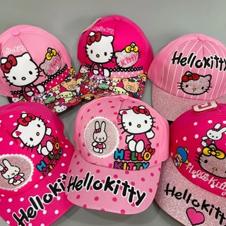 [ 2-8 tuổi ] Nón kết Hello kitty cho Bé Gái dễ thương