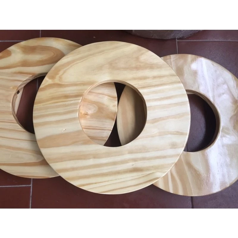 Nắp gỗ tròn xông phụ khoa💥đường kính 38cm💥 nắp tròn thùng xông phụ khoa