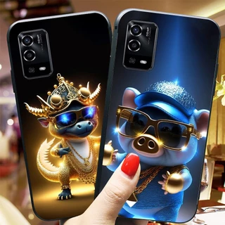 Ốp lưng oppo a55 4g / oppo a55 5g bộ hình các con giáp cực ngầu