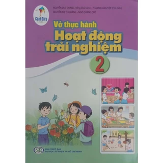 (Shop đi đơn trên 50K) - Sách - Vở thực hành Hoạt động trải nghiệm lớp 2 - Cánh Diều (kèm 1 bút chì)