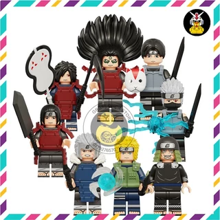 KDL814  Mô Hình Naruto Đồ Chơi Lắp Ráp Hokage Đệ Nhất Đệ Nhị Đệ Tam Đệ Tứ Kakashi Madara Itachi