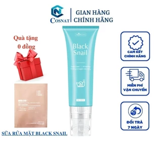 Sữa rửa mặt Huyền Phi Black Snail làm Sạch sâu sáng mịn da 100ml