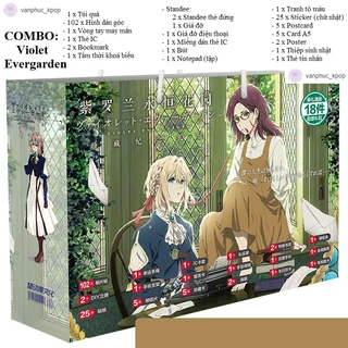 sẵn Combo: Violet Evergarden / Búp bê ký ức (nhiều loại, update hàng ngày) hộp quà tặng túi quà tặng anime