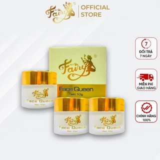 COMBO 3 Kem dưỡng da mặt Face Queen Fairy dưỡng trắng mờ thâm đều màu da 10gram