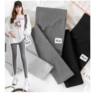 Quần BẦU Legging Len mèo Bigsize Co Giãn Siêu Thoải Mái