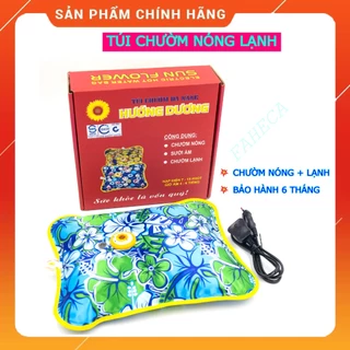 Túi chườm nóng lạnh đa năng HƯỚNG DƯƠNG bằng điện, cỡ lớn & cỡ nhỏ, Giảm đau hiệu quả, giao màu ngẫu nhiên - Chính hãng