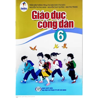 [Shop đi đơn trên 50k] Sách - SGK Giáo dục công dân 6 - Cánh diều (bán kèm 1 thước)