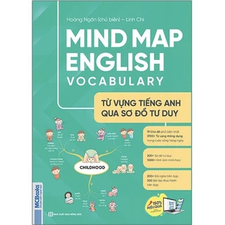 Sách -  Mind Map English Vocabulary - Từ vựng tiếng Anh qua sơ đồ tư duy ( MCBooks )