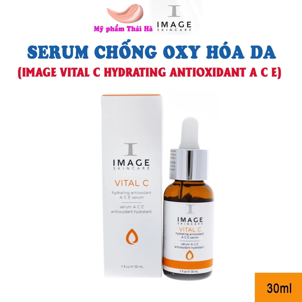 Serum Chống Oxy Hóa Và Cung Cấp Dinh Dưỡng Cho Da Image Skincare VITAL C Hydrating Antioxidant ACE 30ml