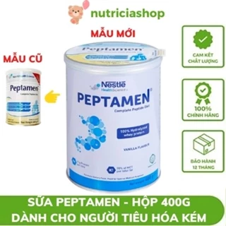 [Date xa 2025] Sữa Peptamen hộp 400gram dành cho người kém hấp thu