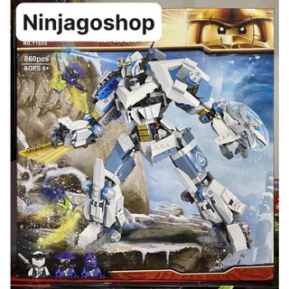 Lắp ráp xếp hình Ninjago 85040 71738 7188 : Mech chiến giáp người máy băng