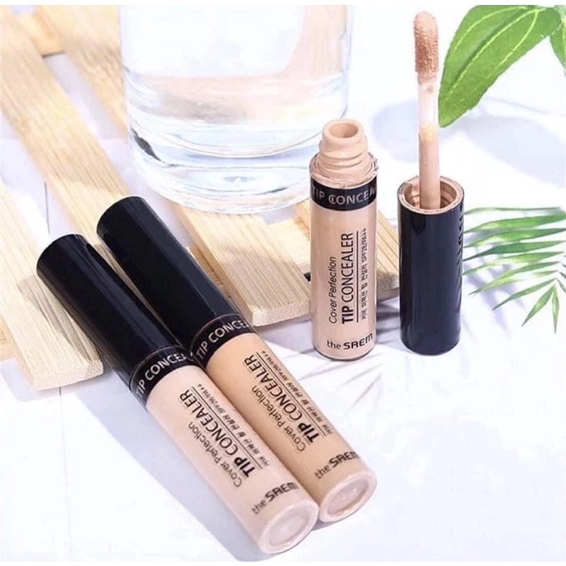 Kem Che Khuyết Điểm The Saem - Kem Che Khuyết Điểm The Seam Cover Perfection Tip Concealer SPF28 PA++ 6.5g