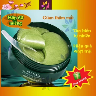 Mặt nạ mắt BIOAQUA Tảo Biển Giảm thâm nhăn quầng mắt Hộp 60 miếng