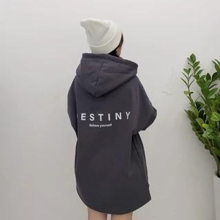 Hoodie Zip Destiny nỉ bông cao cấp Tubee Shop