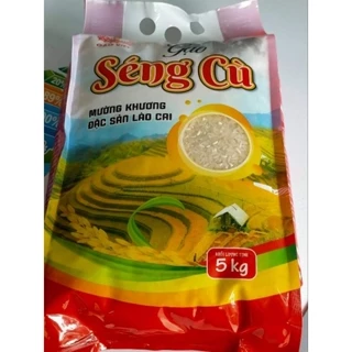 GẠO SÉNG CÙ DÀI MƯỜNG KHƯƠNG Túi đỏ 5kg