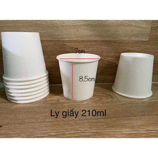 Set 50 ly giấy 7oz (210ml)