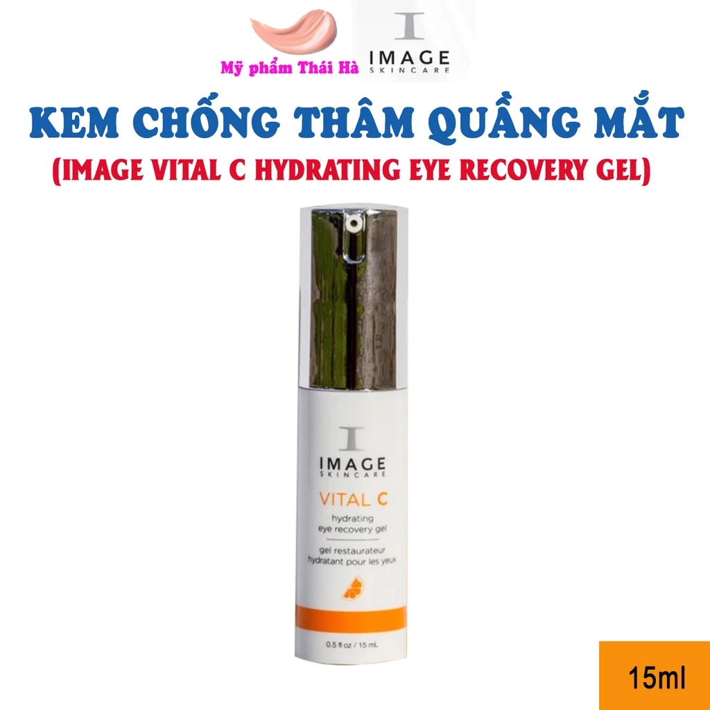 [Chính hãng] Kem phục hồi, chống thâm quầng mắt Image Skincare Vital C Hydrating Eye Recovery Gel 15ml