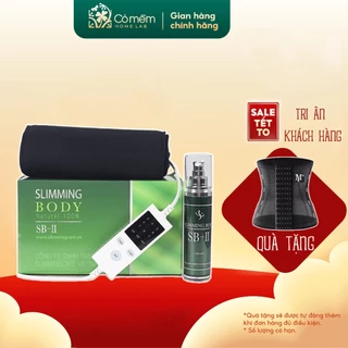 [ MUA 1 ĐƯỢC 5] Bộ Ủ Nóng Slimming Body chính hãng Cải Tiến Đai Điện Quấn Nóng Tan Mỡ Bụng Sau Sinh giảm cân