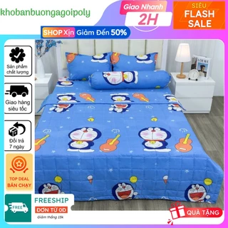 Ga Trải Giường Poly Cotton 1m8x2m chọn mẫu ngay trên bài đăng, đoremon đàn