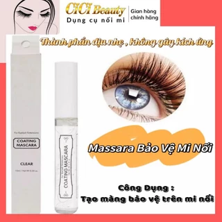 Mascara Coating tạo màng phủ trong suốt chống nước cho mi nối_Dưỡng Bền Mi Sau Khi Nối