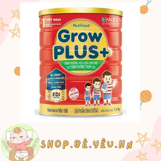 Sữa bột NutiFood GrowPLUS+ Đỏ Suy Dinh Dưỡng (1.5kg)